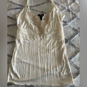 Cream tank top